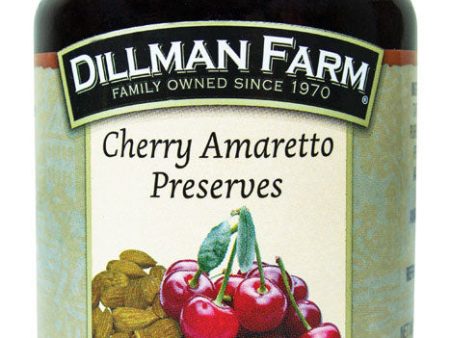 Dillman Farm All Natural Cherry Amaretto Preserves 16 oz Jar Online now