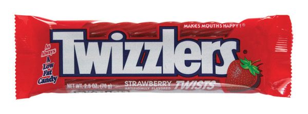 Twizzlers Twists Strawberry Liquorice 2.5 oz Discount