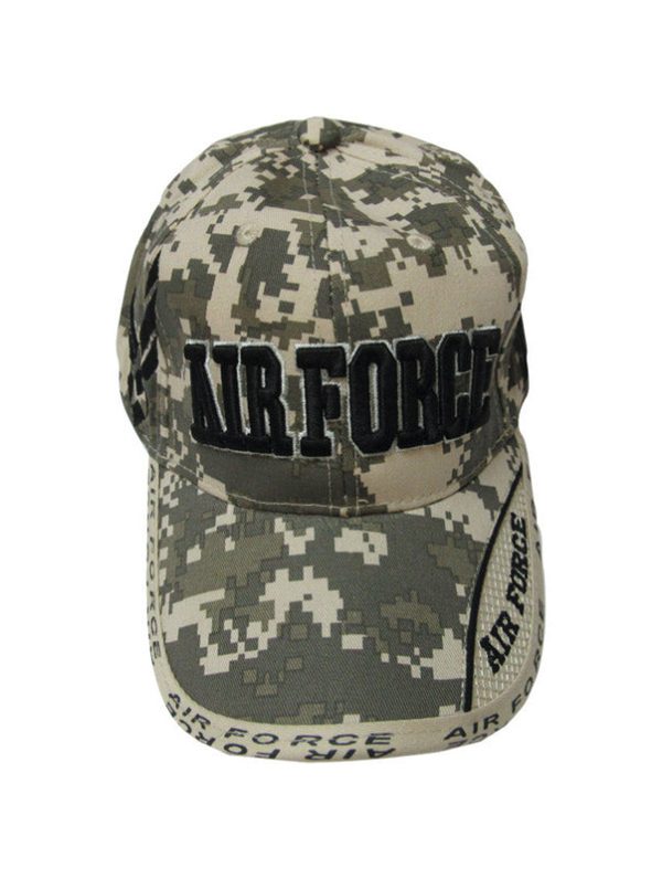 JWM U.S. Air Force Logo Baseball Cap Digital Camouflage One Size Fits All Supply