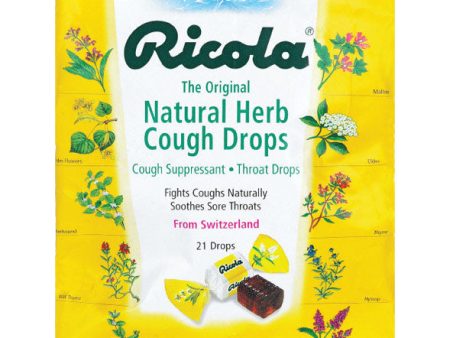 Ricola Throat Lozenge 21 ct 21 pk For Discount