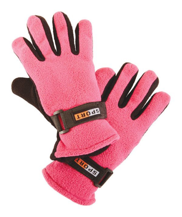 Diamond Visions Polar Assorted Fleece Winter Assorted Gloves For Discount