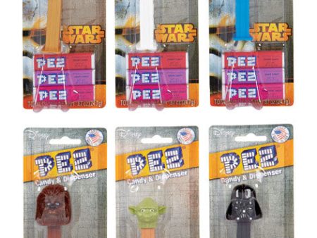 PEZ Assorted Fruit Flavors Candy and Dispenser 0.87 oz Online