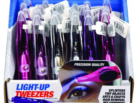 Blazing LEDz Assorted Light Up Tweezers 1 pk Cheap