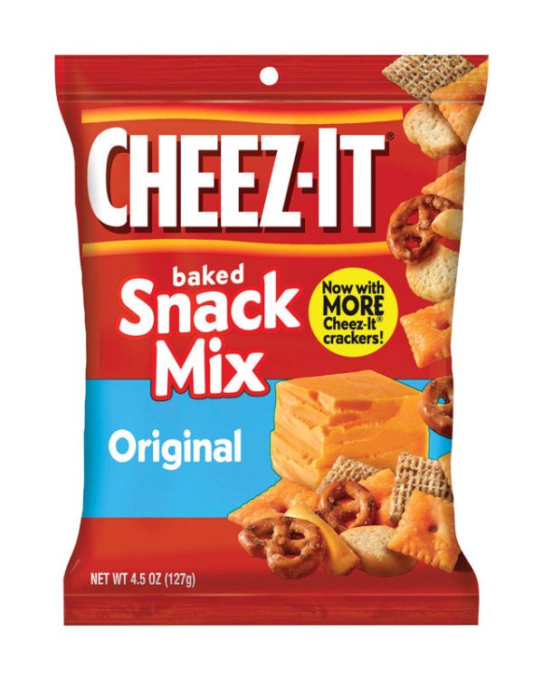 Cheez-It Original Snack Mix 4.75 oz Pegged on Sale