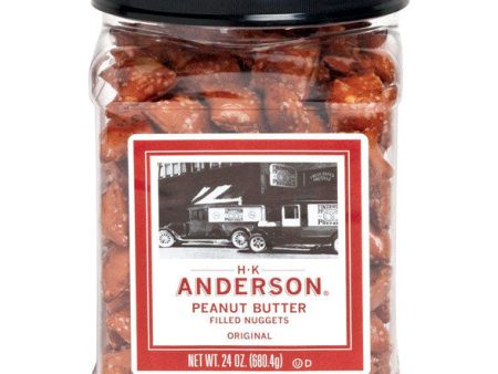 H-K Anderson Peanut Butter Filled Pretzels 24 oz Jar For Cheap