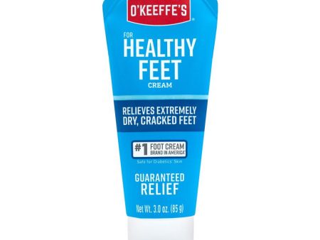 O Keeffe s Healthy Feet No Scent Foot Repair Cream 3 oz 1 pk For Cheap