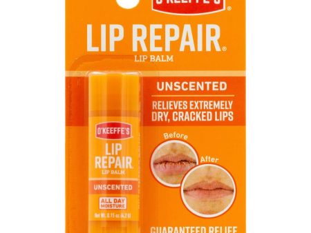 O Keeffe s Lip Repair No Scent Lip Balm 0.15 oz 1 pk Sale