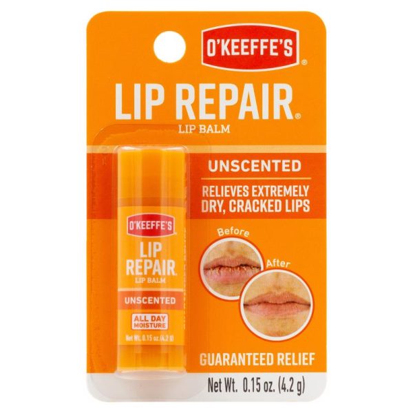 O Keeffe s Lip Repair No Scent Lip Balm 0.15 oz 1 pk Sale