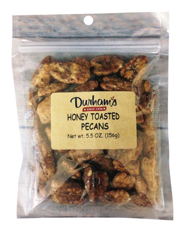 Durhams Honey Toasted Pecans 5.5 oz Bagged on Sale