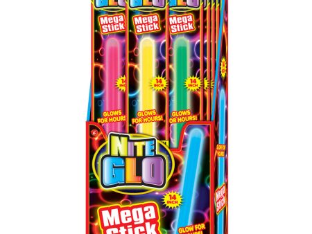 Night Glo Glow Stick Plastic 1 pc Supply