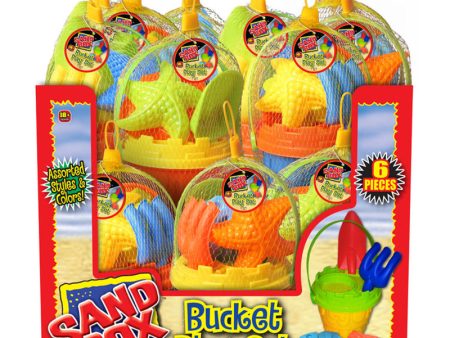 Sand Box Sand Toys Plastic 6 pc Discount