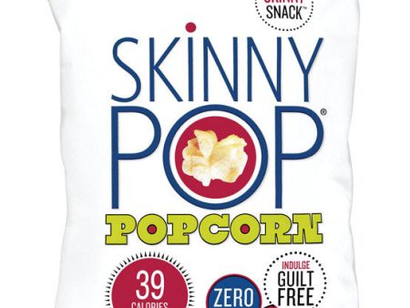 SkinnyPop Skinny Snack Original Popcorn 1 oz Bagged Fashion