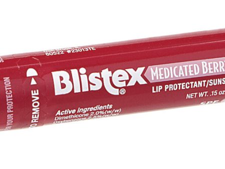 Blistex Berry Mint Scent Medicated Lip Balm 0.15 oz 1 pk Online now