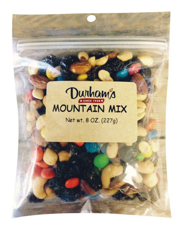 Durhams Nuts, Raisins, Chocolate Trail Mix 8 oz Bagged Hot on Sale