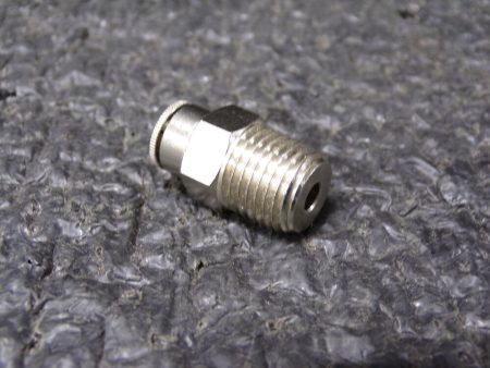 Nickel Plated Brass Male Connector, 1 4  Tube Size x 1 4  NPT (SQ8814908-WT32) For Discount