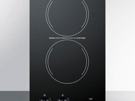 12  Wide 230v 2-burner Radiant Cooktop Sale